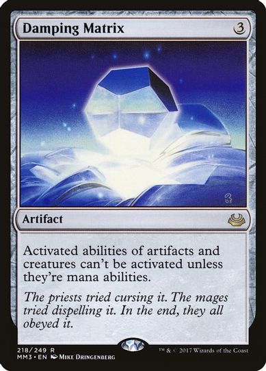 Damping Matrix (218) [Modern Masters 2017]