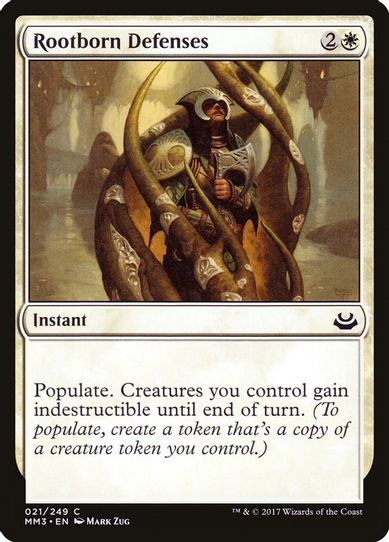Rootborn Defenses (21) [Modern Masters 2017]