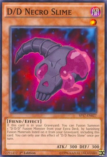 D/D Necro Slime (Starfoil) (SP17-EN027) [Star Pack - Battle Royal]