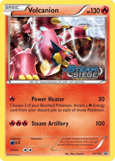 Volcanion (XY Steam Siege Prerelease) [XY Promos]