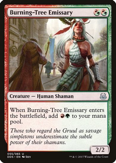 Burning-Tree Emissary (55) [Duel Decks: Mind vs. Might]