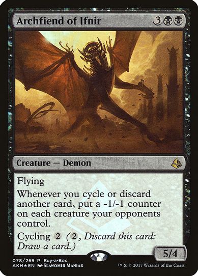 Archfiend of Ifnir (78) [Buy-A-Box Promos]