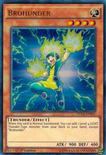 Brohunder (DUSA-EN012) [Duelist Saga]