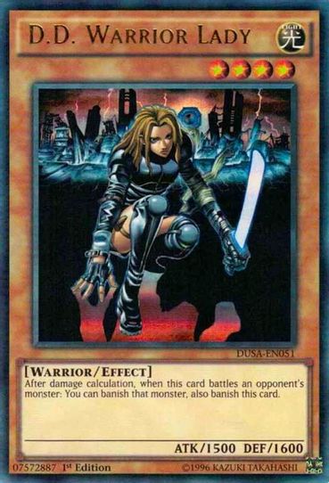 D.D. Warrior Lady (DUSA-EN051) [Duelist Saga]
