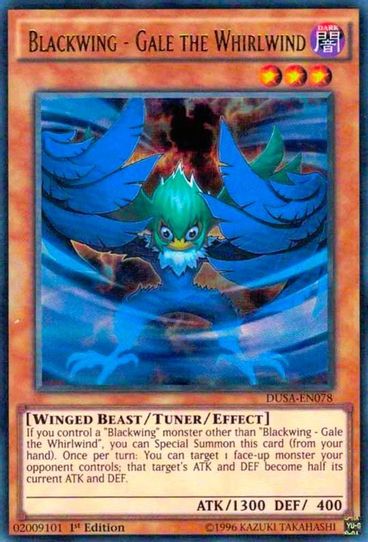 Blackwing - Gale the Whirlwind (DUSA-EN078) [Duelist Saga]