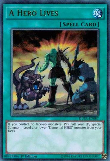 A Hero Lives (DUSA-EN087) [Duelist Saga]