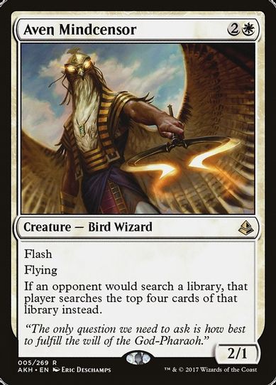 Aven Mindcensor (5) [Amonkhet]