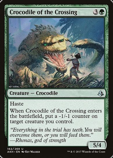 Crocodile of the Crossing (162) [Amonkhet]