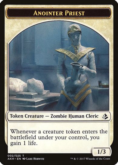 Anointer Priest Token (2) [Amonkhet]