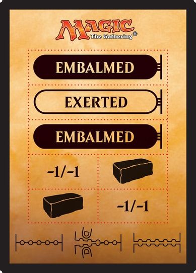 Punch Card Token (0) [Amonkhet]