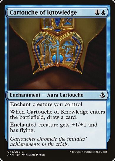 Cartouche of Knowledge (45) [Amonkhet]