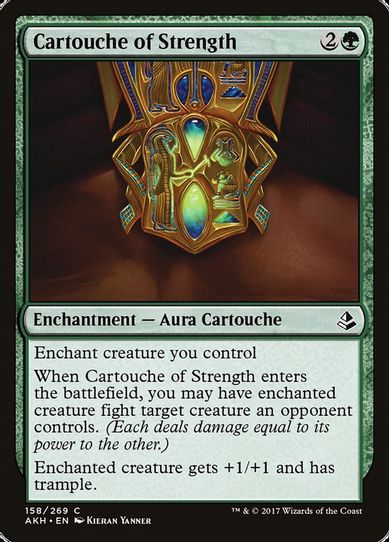 Cartouche of Strength (158) [Amonkhet]