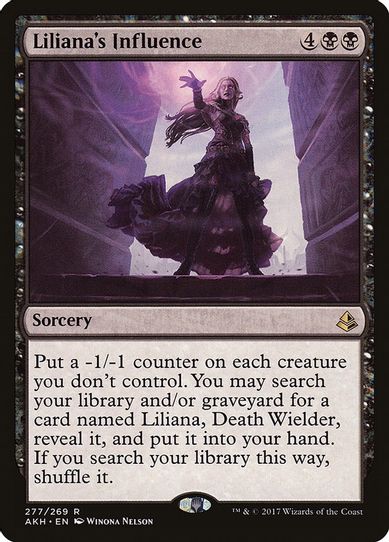 Liliana's Influence (277) [Amonkhet]
