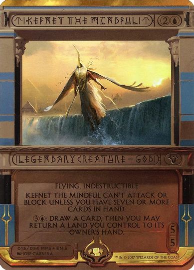 Kefnet the Mindful (15) [Masterpiece Series: Amonkhet Invocations]