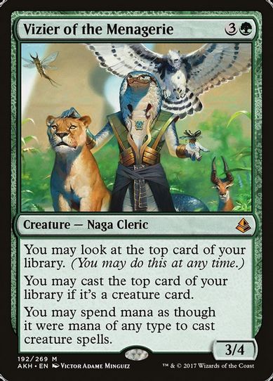 Vizier of the Menagerie (192) [Amonkhet]