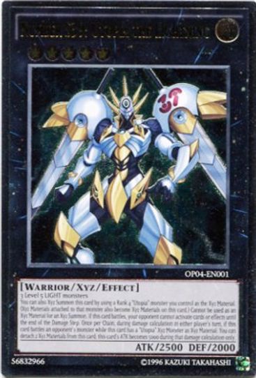Number S: Utopia the Lightning (OP04-EN001) [OTS Tournament Pack 4]