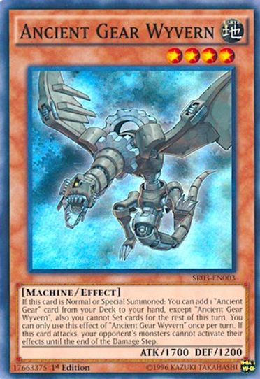 Ancient Gear Wyvern (SR03-EN003) [Structure Deck: Machine Reactor]