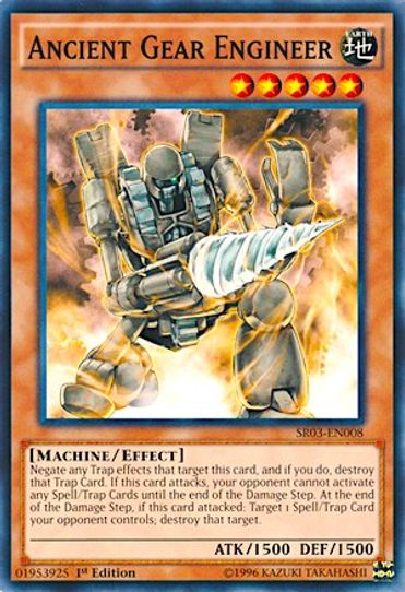 Ancient Gear Engineer (SR03-EN008) [Structure Deck: Machine Reactor]