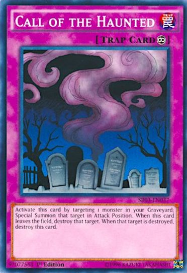 Call of the Haunted (SR03-EN037) [Structure Deck: Machine Reactor]