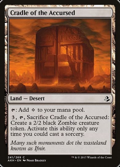Cradle of the Accursed (241) [Amonkhet]