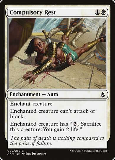 Compulsory Rest (9) [Amonkhet]