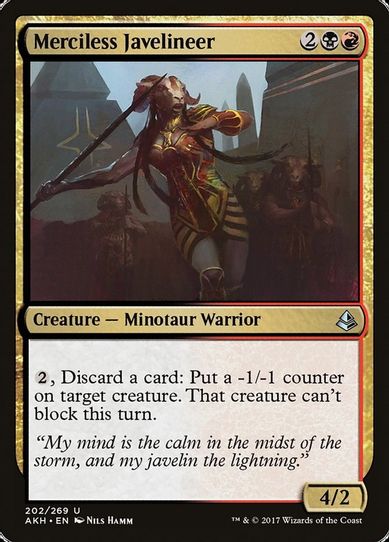 Merciless Javelineer (202) [Amonkhet]