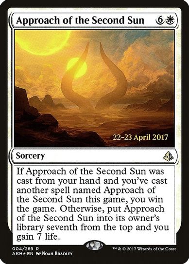 Approach of the Second Sun (4) [Prerelease Cards]