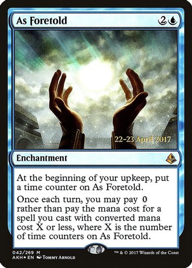 As Foretold (42) [Prerelease Cards]