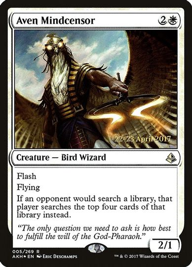 Aven Mindcensor (5) [Prerelease Cards]
