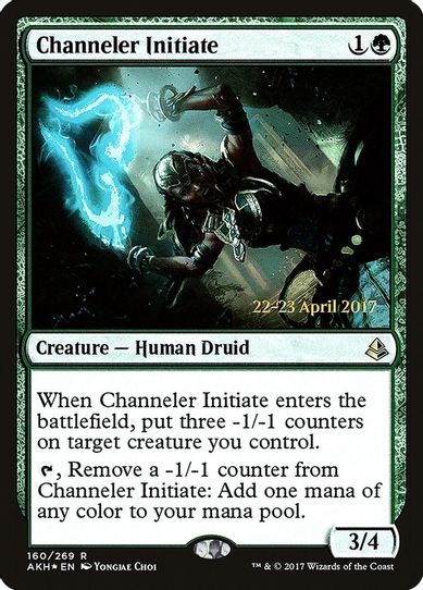 Channeler Initiate (160) [Prerelease Cards]
