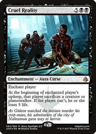 Cruel Reality (84) [Prerelease Cards]