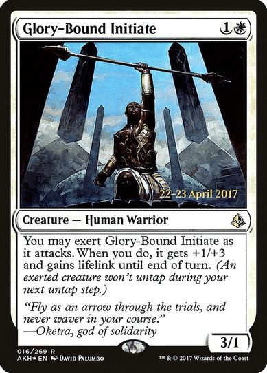 Glory-Bound Initiate (16) [Prerelease Cards]