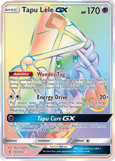 Tapu Lele GX (Secret) (155/145) [Sun & Moon: Guardians Rising]