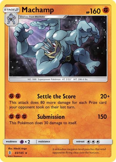 Machamp (65/145) [Sun & Moon: Guardians Rising]