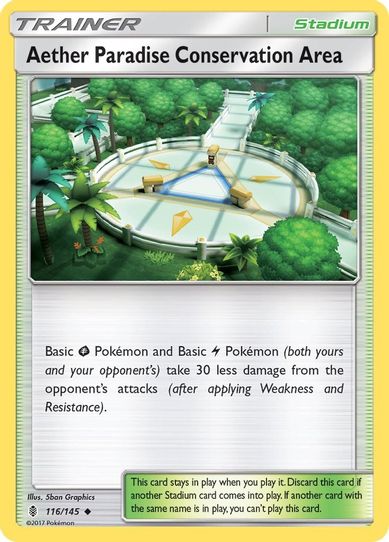 Aether Paradise Conservation Area (116/145) [Sun & Moon: Guardians Rising]