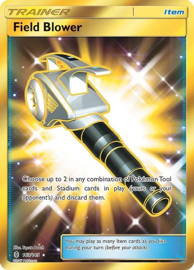 Field Blower (Secret) (163/145) [Sun & Moon: Guardians Rising]