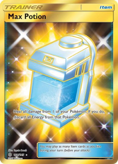 Max Potion (Secret) (164/145) [Sun & Moon: Guardians Rising]
