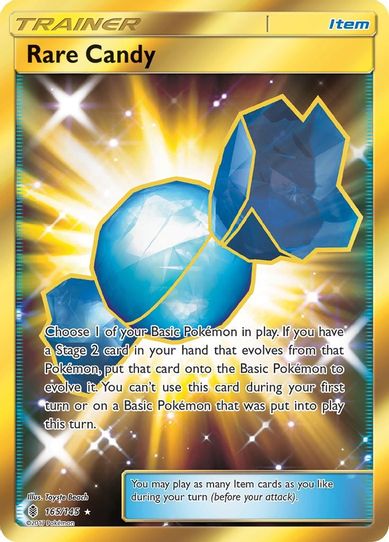Rare Candy (Secret) (165/145) [Sun & Moon: Guardians Rising]