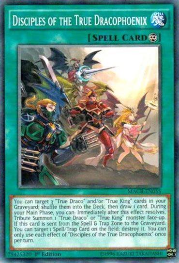 Disciples of the True Dracophoenix (MACR-EN055) [Maximum Crisis]