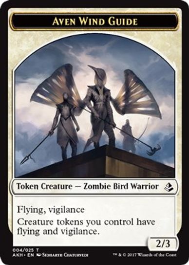 Aven Wind Guide // Hippo Token [Amonkhet]