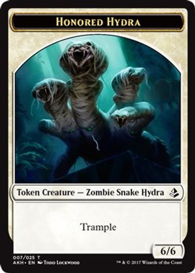 Honored Hydra // Warrior Token [Amonkhet]