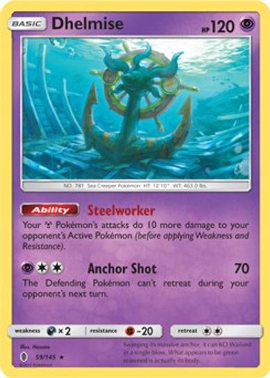Dhelmise (SM Guardians Rising) (59/203) [Deck Exclusives]
