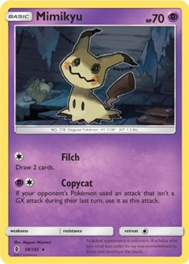 Mimikyu (SM Guardians Rising) (58/203) [Deck Exclusives]