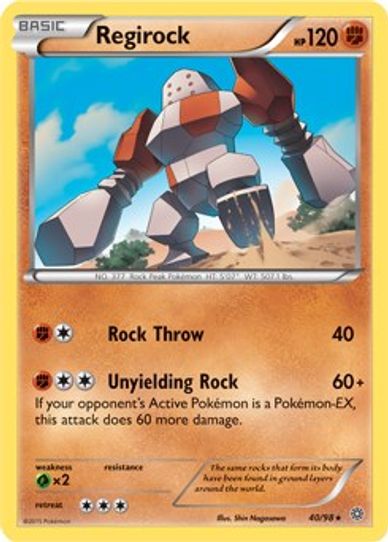 Regirock (XY Ancient Origins) (40/203) [Deck Exclusives]