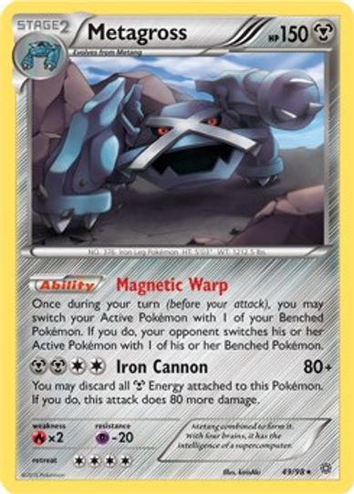 Metagross (XY Ancient Origins) (49/203) [Deck Exclusives]