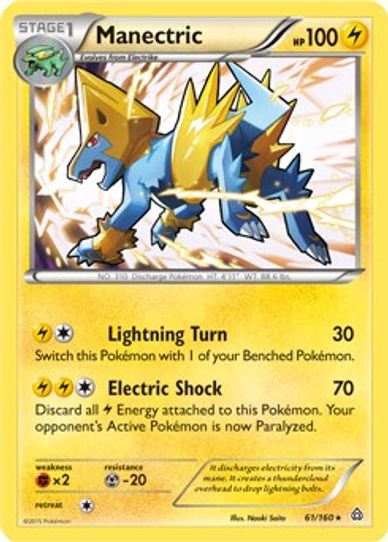 Manectric (XY Primal Clash) (61/203) [Deck Exclusives]