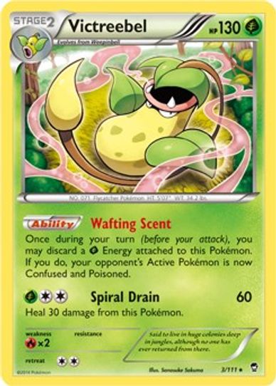 Victreebel (XY Furious Fists) (3/203) [Deck Exclusives]