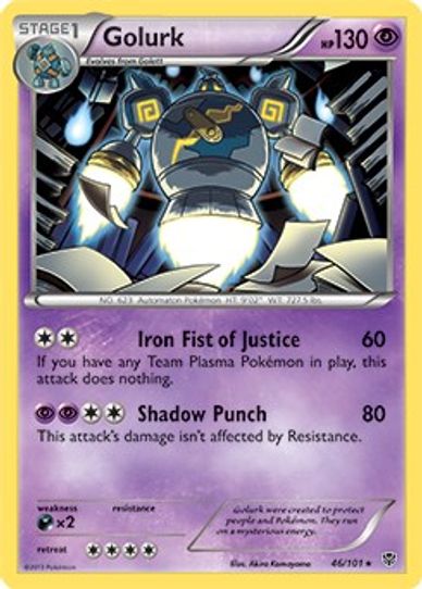 Golurk (BW Plasma Blast) (46/203) [Deck Exclusives]