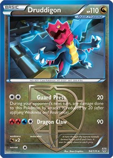 Druddigon (BW Plasma Storm) (94/203) [Deck Exclusives]