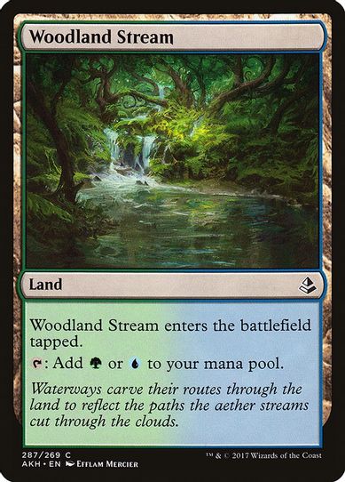 Woodland Stream (287) [Amonkhet]